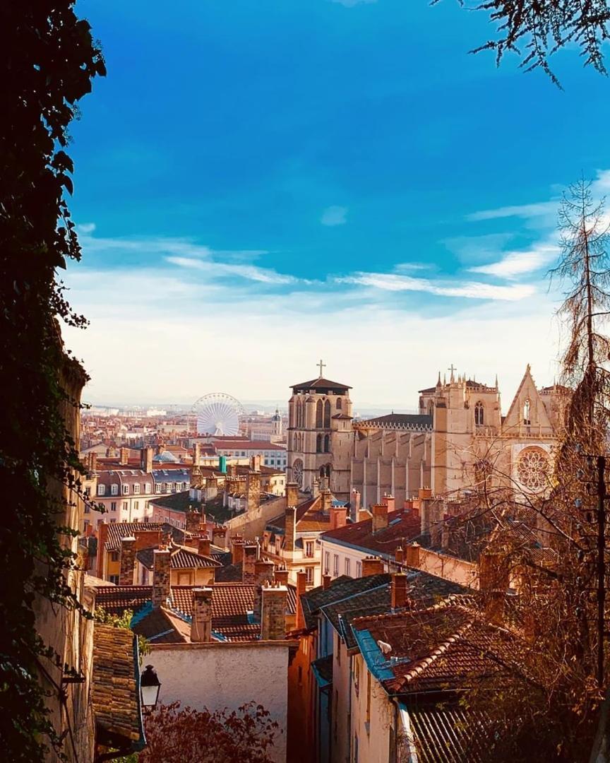 Sky'Room - Jacuzzi & Vue - Vieux Lyon Dış mekan fotoğraf