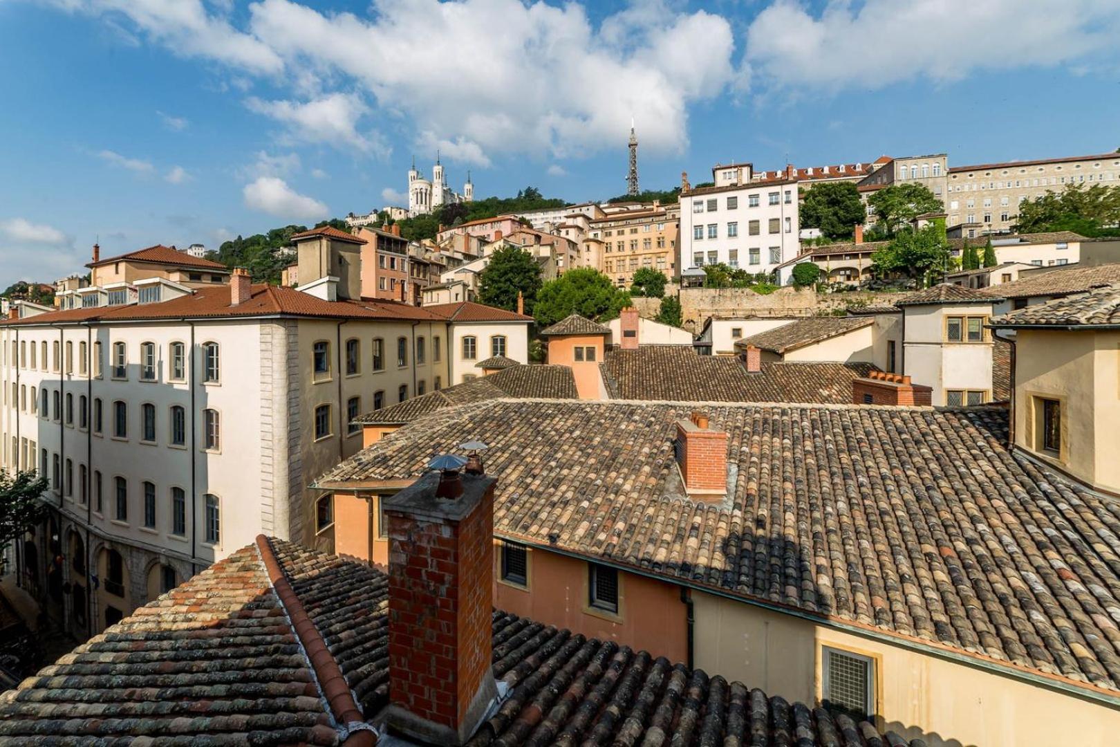 Sky'Room - Jacuzzi & Vue - Vieux Lyon Dış mekan fotoğraf